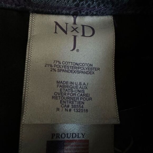 NYDJ Not Your Daughters Jeans Skinny Snakeskin navy Blue Stretch Pants Jeans 8P - Picture 4 of 8